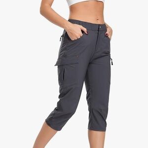 L.L.Bean Women’s Gray Cargo Pants